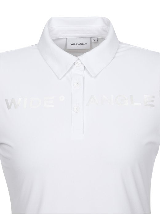 W.ANGLE [Yoona wearing] Women's CO Mesh Sleeve Polo T-shirt