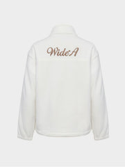 W.ANGLE Women's Co Woven Mix Fleece Sweatshirt