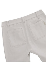 W.ANGLE Women's CO Woollike Bootcut Pants