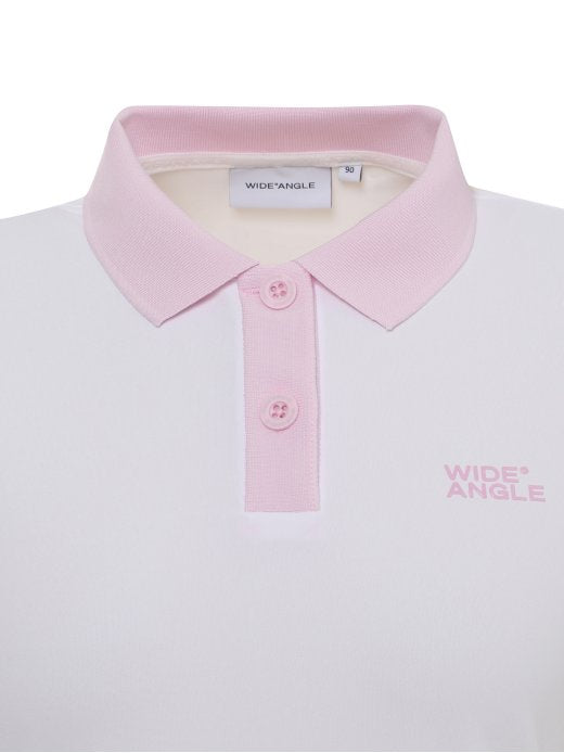 W.ANGLE Women CO Essential Polo T-Shirt