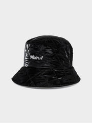 W.ANGLE Women's CO Quilted Earflap Bucket Hat