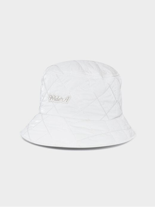 W.ANGLE Women's CO Quilted Earflap Bucket Hat