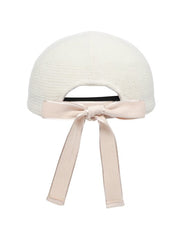 W.ANGLE WOMEN KNIT MOLDED RIBBON CAP