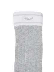 W.ANGLE Women's CO Tactel Mix Over Knee Socks