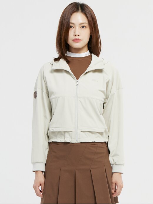 W.ANGLE Women's CO Casual Loose Fit Hoodie Jacket