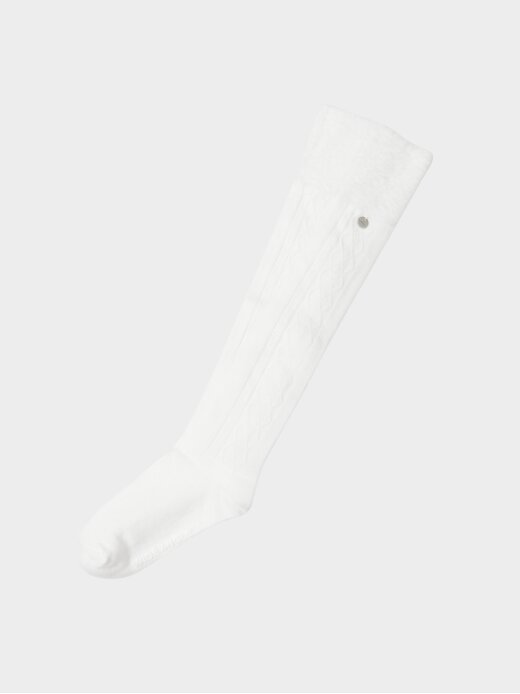 W.ANGLE Women's CO Cable Tie Over Knee Socks