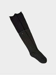 W.ANGLE Women's CO Layered Double-Lip Knee Socks