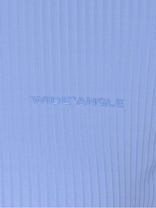 W.ANGLE Women TO Vertical Color Block High Neck T-Shirt