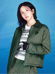 W.ANGLE Women's Cozy Quilted Lightweight Jacket