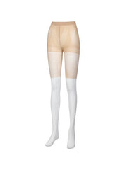 W.ANGLE Women's TO Fake Socks Stockings