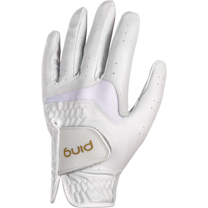 PING LADIES 233 SPORT GLOVE WHITE/GOLD