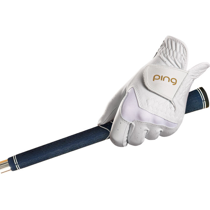 PING LADIES 233 SPORT GLOVE WHITE/GOLD