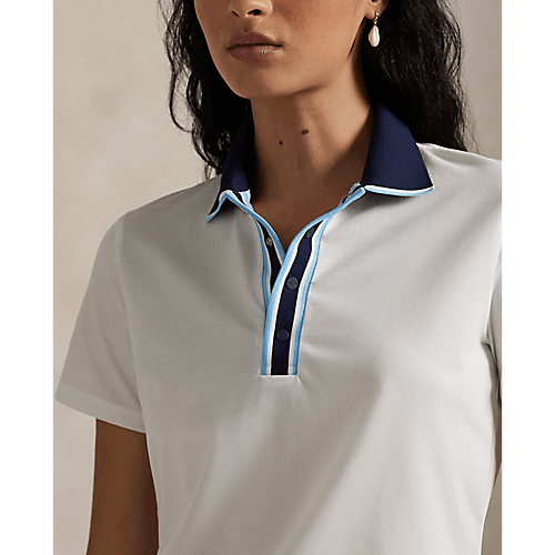 Ralph Lauren RLX Women Tailored Fit Tour Pique  Polo