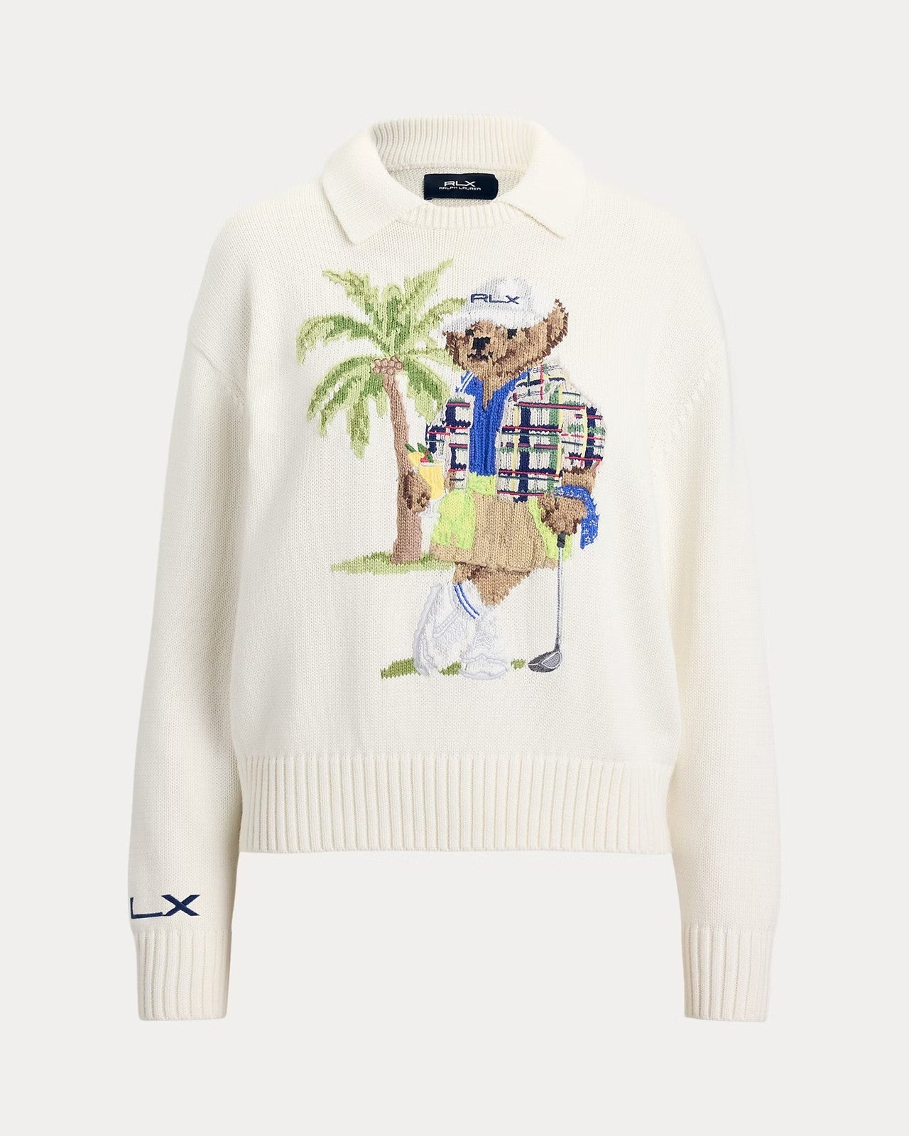 ぱるる。美品❗Polo by Ralph Lauren BP 3 165 Ralph Lauren RLX Women Polo Bear Performance Polo Sweater – Par