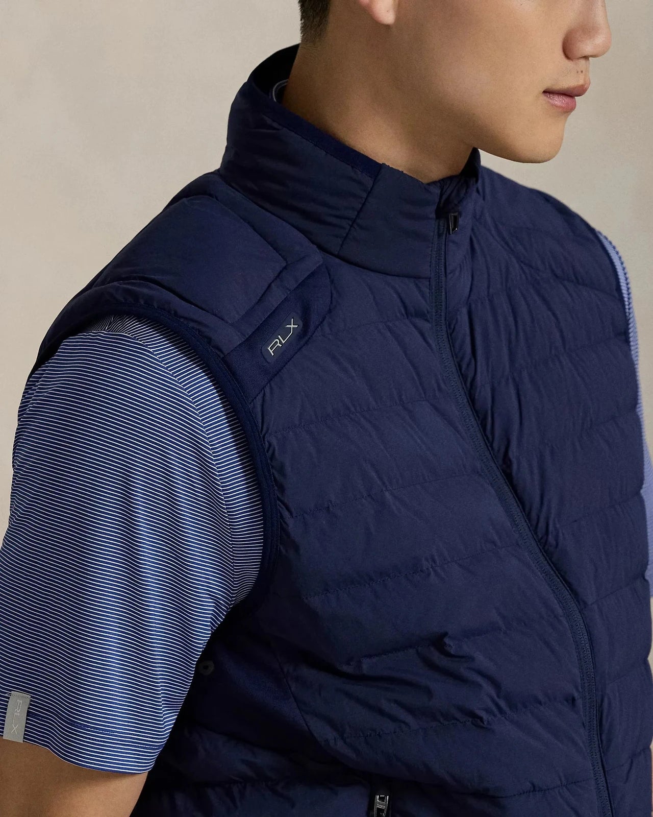 Ralph Lauren RLX Men Quilted Full-Zip Vest