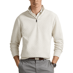 【M2】RALPHLAUREN Hættetrøje Ralph Lauren 30/1 Double Knt Half Zip | Deporvillage