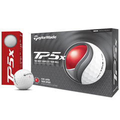 TAYLORMADE 2024 TP5X GOLF BALLS DOZEN PACK ZC