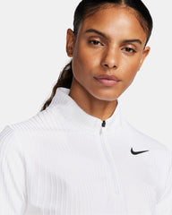 NIKE TOUR WOMEN'S DRI-FIT ADV 1/4-ZIP GOLF TOP