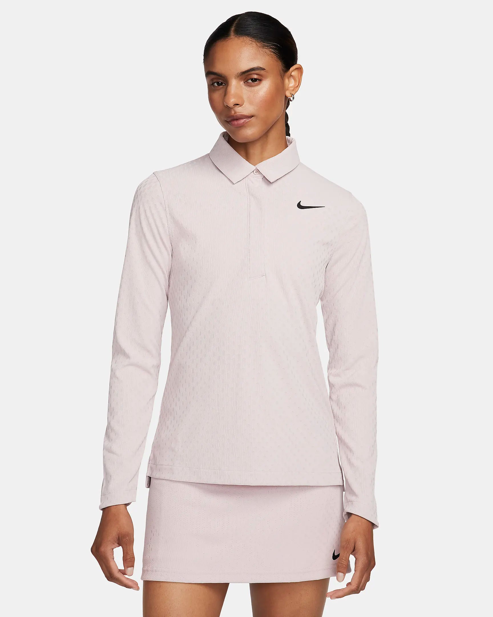 NIKE TOUR WOMEN S DRI FIT ADV LONG SLEEVE GOLF POLO Par Tee Golf