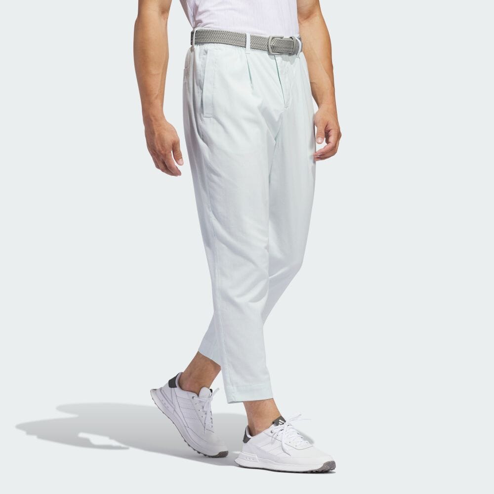 ADIDAS MEN GO-TO HEATHER RELAXED ANKLE PANTS
