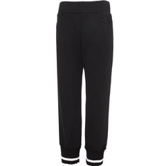 W.ANGLE SS22 WOMEN KNIT BRUSHED PANTS BLACK