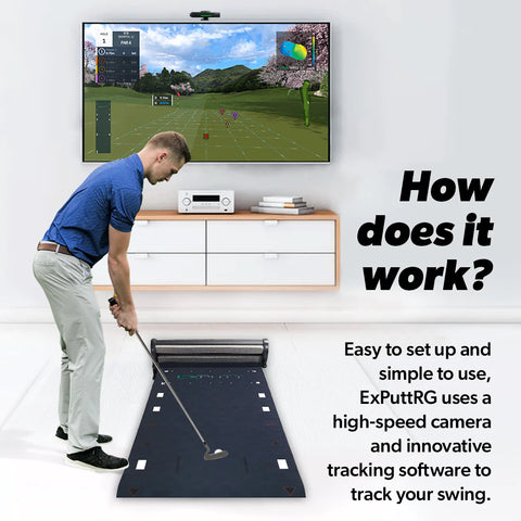 Exputt RG® Real-time Putting Simulator, EX500D - Par-Tee Golf