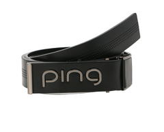 PING KOREA 23SS WOMEN LOGO BELT BLACK OS