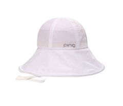 PING KOREA 23SS WOMEN MESH BUCKET HAT WHITE