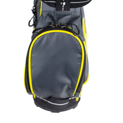 US KIDS UL42 4-CLUB STAND SET GREY/YELLOW BAG