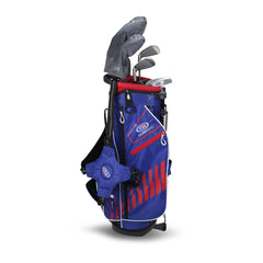 US KIDS 2021 UL51 5-CLUB STAND SET BLUE/RED/WHITE BAG