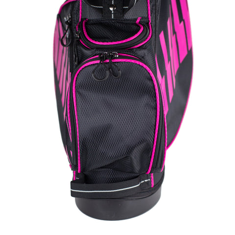 US KIDS UL51 5-CLUB STAND SET BLACK/PINK BAG