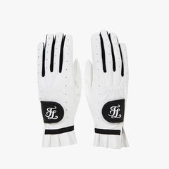 FAIRLIAR FW22 WOMEN FLARE BOTH HANDS GLOVES BLACK