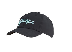 TAYLORMADE 2023 LADIES TM SCRIPT HAT BLACK/AQUA