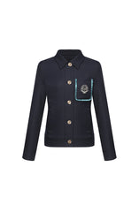 MCKAYSON WOMEN MANU FORTI CLASSIC JACKET NAVY