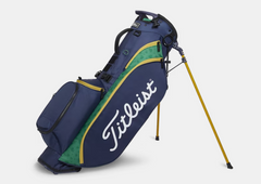 TITLEIST LTD PLAYERS 4 STAND BAG NAVY/GREEN/GOLD SHAMROCK