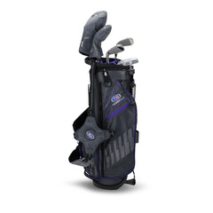 US KIDS UL54 5-CLUB STAND SET GREY/PURPLE BAG