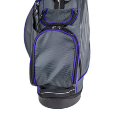 US KIDS UL54 5-CLUB STAND SET GREY/PURPLE BAG