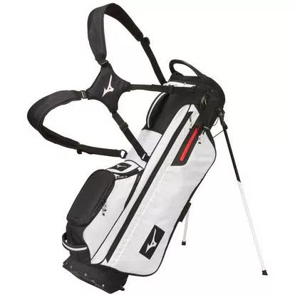 MIZUNO BR-D3 STAND BAG WHITE/BLACK - Par-Tee Golf