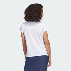 ADIDAS SS23 WOMEN GO-TO HEATHERED POLO SHIRT