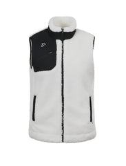 IJP DESIGN MEN DYNA BOA FLEECE GOLF VEST WHITE