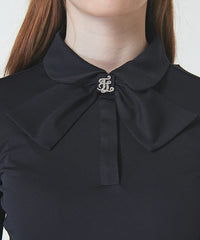 FAIRLIAR FW22 WOMEN RIBBON DETAIL TSHIRT