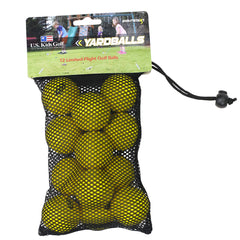 US KIDS YARD BALL DOZEN (YELLOW)