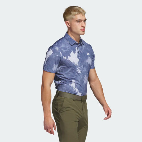ADIDAS M 23SS FLOWER MESH GOLF POLO SHIRT - Par-Tee Golf