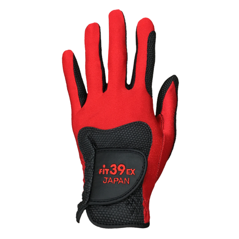 FIT39 UNISEX CLASSIC GLOVES NEO RED/BLACK LEFT