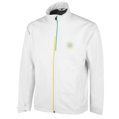 GALVIN GREEN MEN'S MASTERS ARVIN RAIN JACKET Major's White