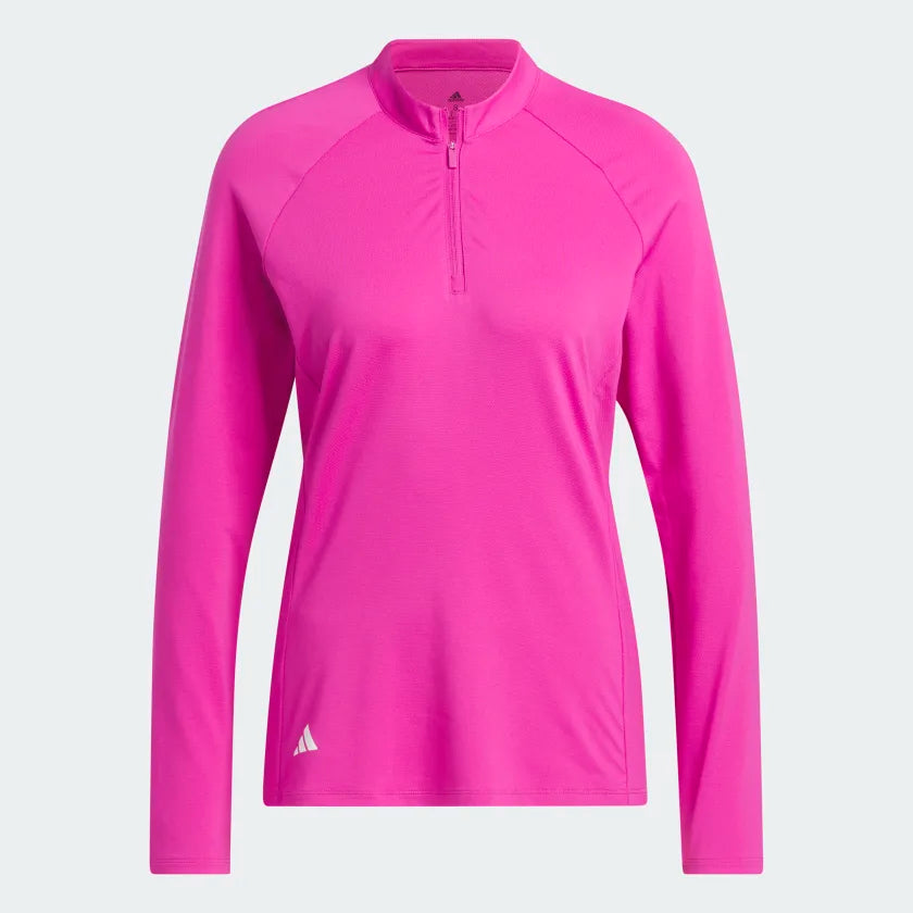 Pink long sleeve adidas 2025 top