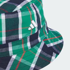 ADIDAS SS23 PLAID REVERSIBLE GOLF BUCKET HAT