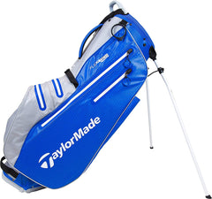 TAYLORMADE 21 FLEXTECH WATERPRF ROY/SIL STAND GOLF BAG