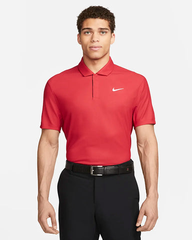 Nike Men's Dri-FIT Tiger Woods Polo RED