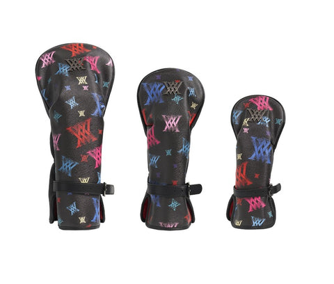 ANEW ALL OVER NEON PATTERN UTILITY HEAD COVER - Par-Tee Golf